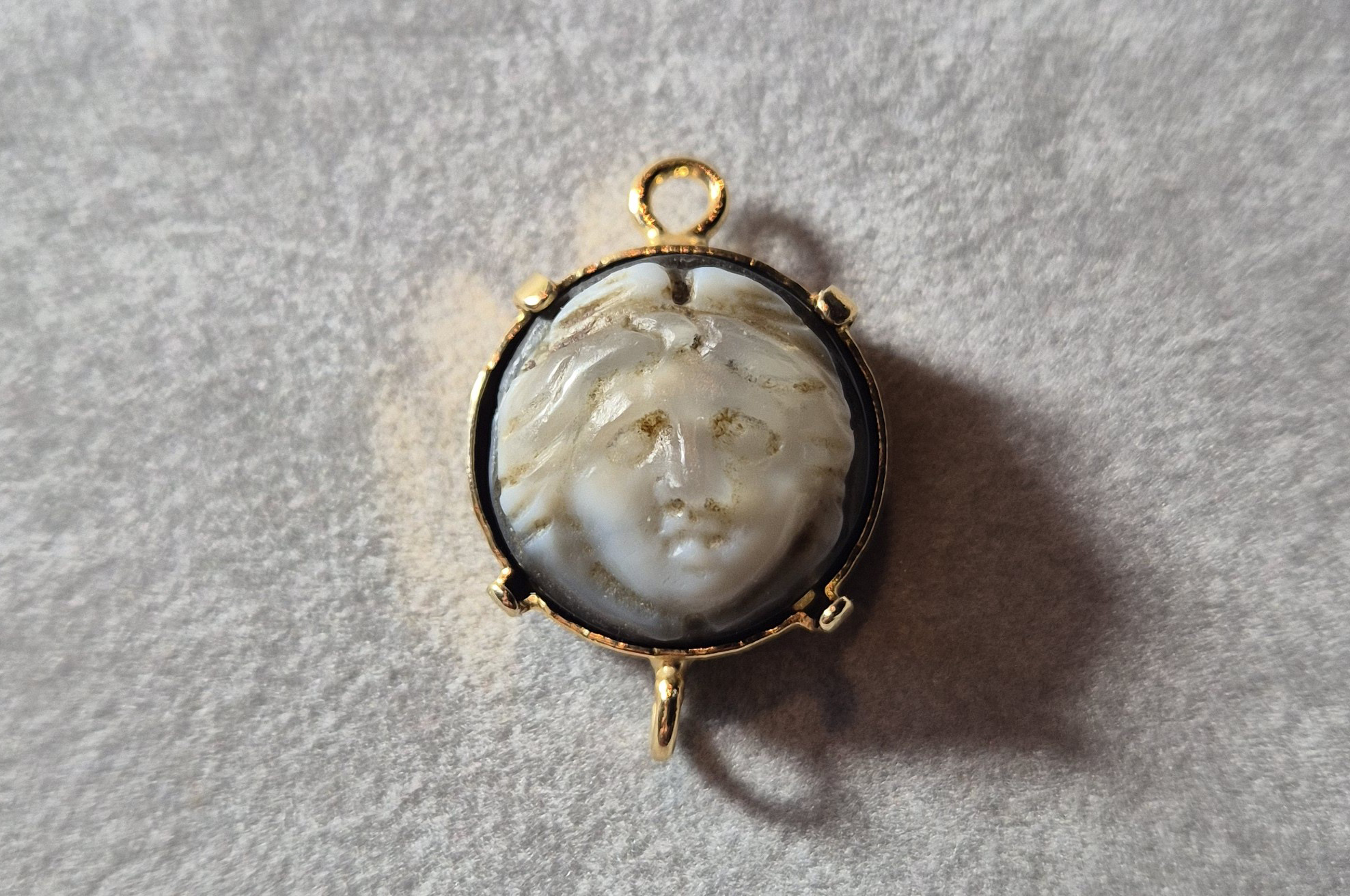 Medusa Head Cameo