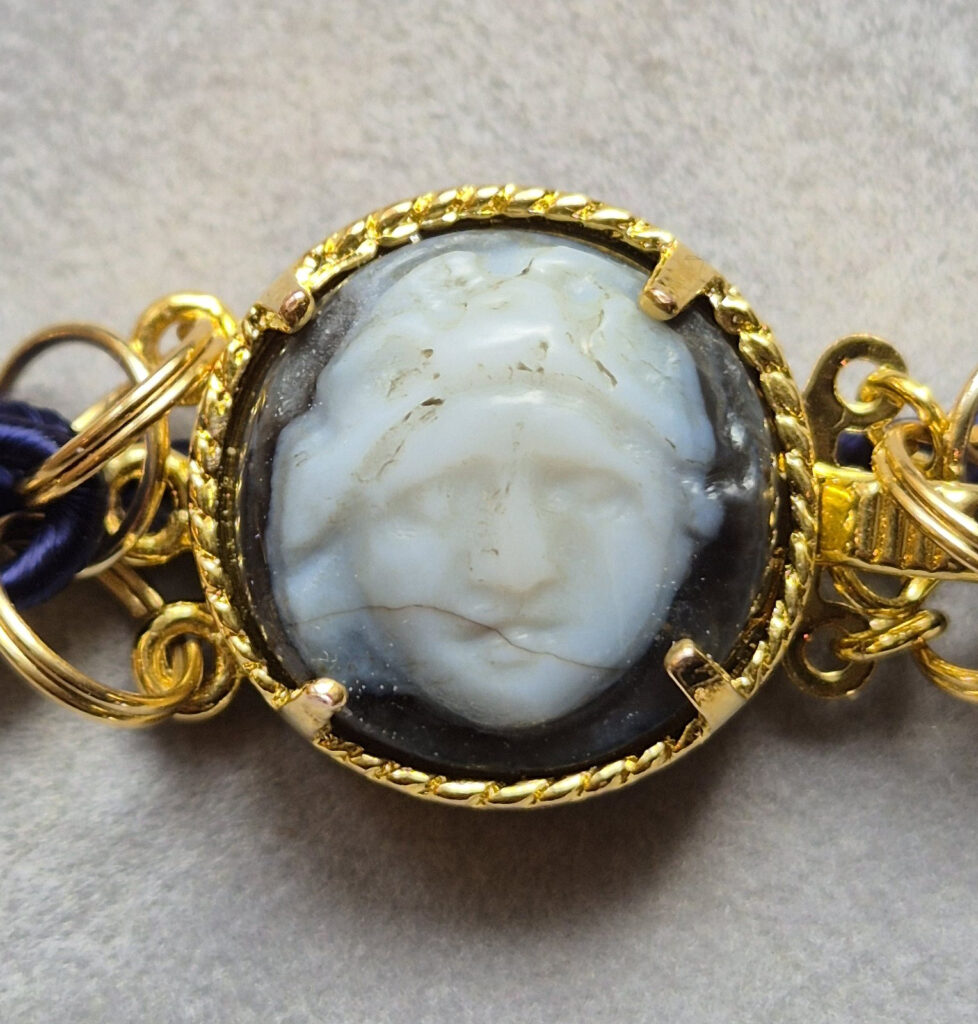 Medusa Head Cameo Necklace Irene Messia