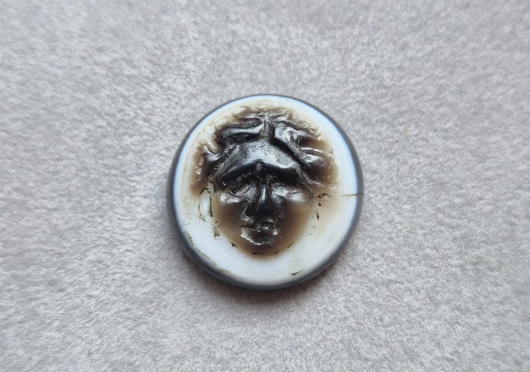 Medusa Head Cameo