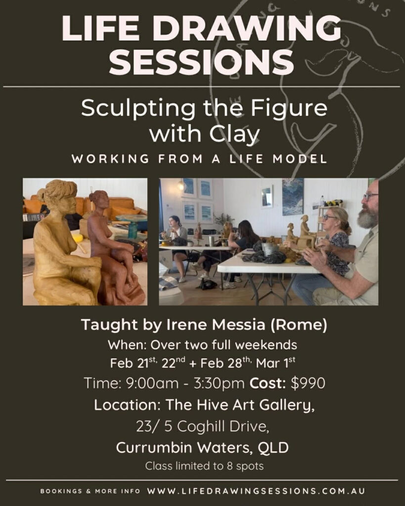 CLAY FIGURE SCULPTING COURSE Irene Messia