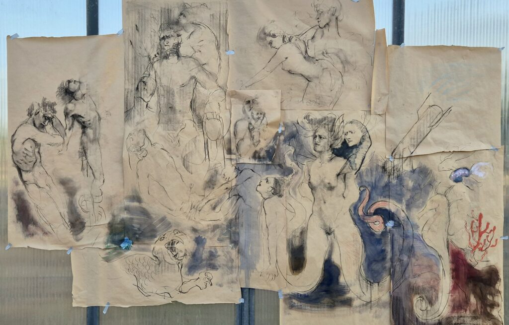 Studio_Diorama_Irene_Messia_Drawing